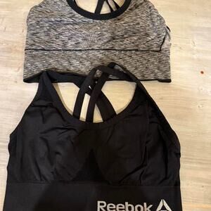 2 reebok sports bra bundle